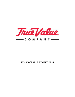 financial report 2014