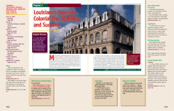 Louisiana`s Spanish Colonial Era: Stability and Success