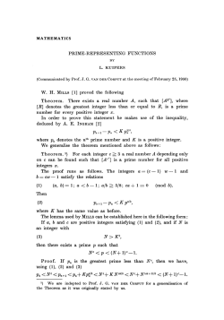 Prime-representing functions