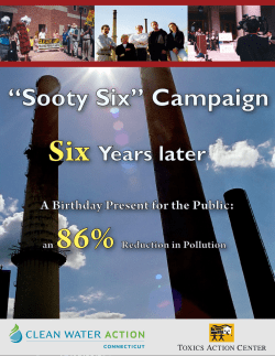 Sooty Six - Toxics Action Center