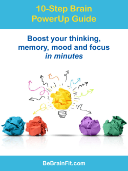 10-Step Brain PowerUp Guide