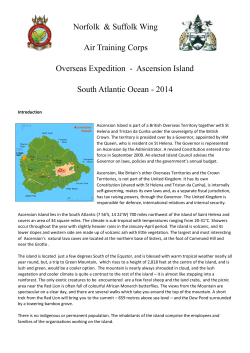 Ascension Island South Atlantic Ocean - 2014