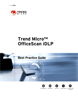 OSCE iDLP Best Practice Guide