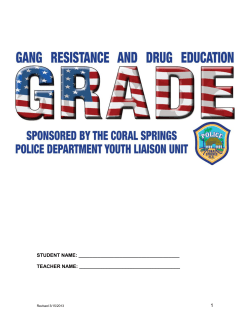 STUDENT NAME - Prepare N Prevent