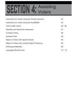 Section 4 - Sacramento County Elections