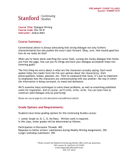 Course Summary: Grade Options and