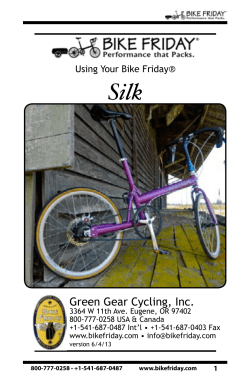Green Gear Cycling, Inc.