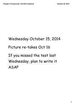 Chapter 5 Compounds Fall 2014.notebook