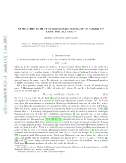 arXiv:math/0501026v1 [math.CO] 2 Jan 2005