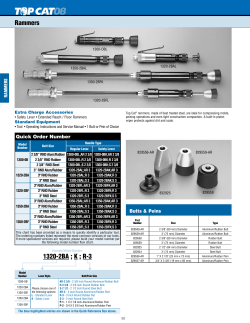 92-rammers - Top Cat Air Tools Home Page