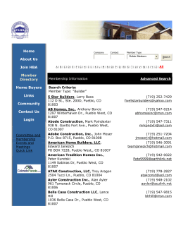 Home About Us Join HBA Member Directory Home