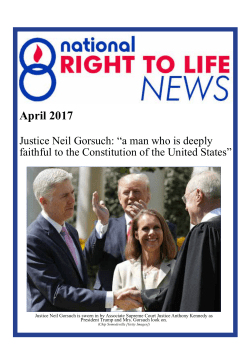 April 2017 - National Right to Life