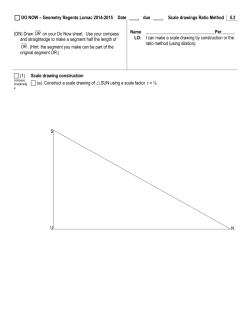 5.2 Similar Figures Scale Drawings Ratio Method