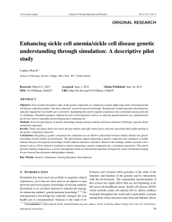 Enhancing sickle cell anemia/sickle cell disease genetic