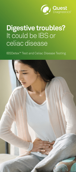 Patient Brochure - Quest Diagnostics
