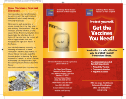 Get the Vaccines You Need!