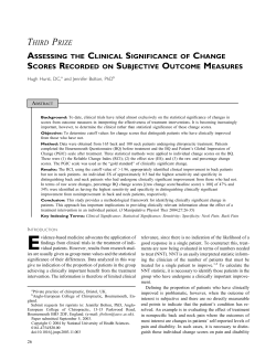 THIRD PRIZE - Anglo-European College of Chiropractic