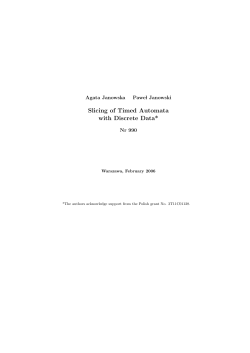 Slicing of Timed Automata with Discrete Data