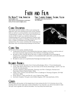 Faith and Film - Boston University