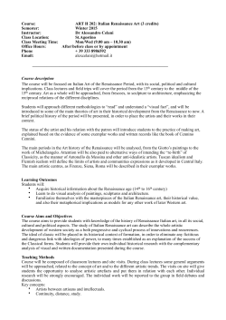 Art H 202 Winter 2014 syllabus 2