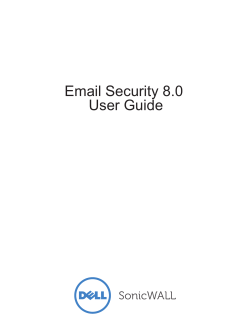 Email Security 8.0 User Guide