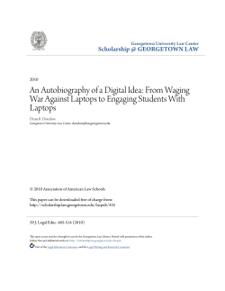 An Autobiography of a Digital Idea: From Waging War Against