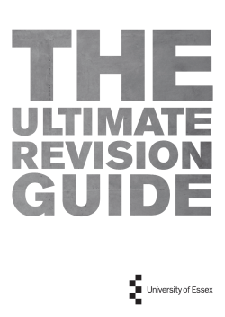 Revision guide