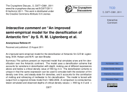 Interactive comment on