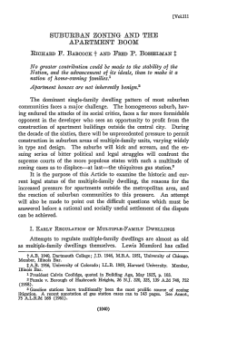 Suburban Zoning and the Apartment Boom