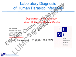 Intestinal roundworms responsie
