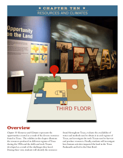 Chapter Ten - The Bullock Texas State History Museum