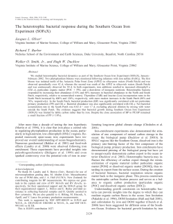 49 - Association for the Sciences of Limnology and Oceanography