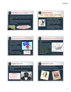 Sectionalism