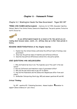 Chapter 6Homework Primer