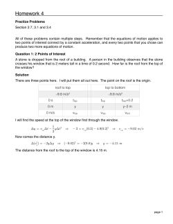 Homework 4 Solution