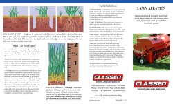 lawn aeration lawn aeration