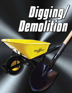 Digging/ Demolition