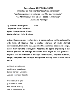 El Cosechero Ramon Ayala