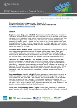 Employers Looking For Apprentices &ndash; October 2014 For More