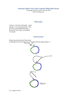 Russian Snake Stitch