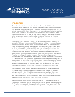 INTRODUCTION - America Forward