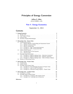 Principles of Energy Conversion