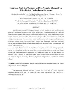 Integrated Analysis of Vascular and Non