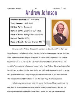 President Andrew Johnson