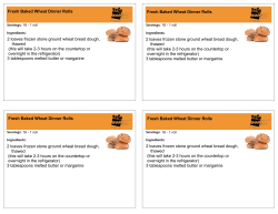 2 loaves frozen stone ground wheat bread dough, thawed (this will