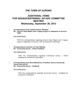 additional items tabled for