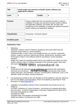 6872 Install single-user personal computer system software