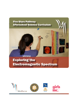 Five Stars Pathway Afterschool Science Curriculum
