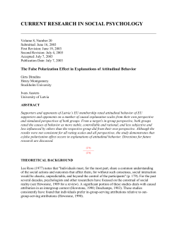 The False Polarization Effect in Explanations of