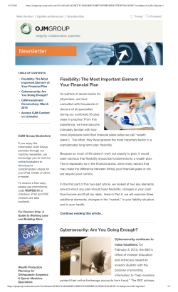 Flexibility: The Most Important Element of Your